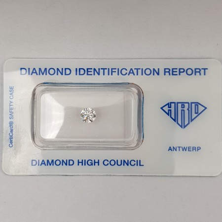 DIAMANTE CERTIFICATO HRD 0,50ct F IF - REP.10019845002