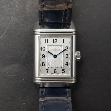 Jaeger-LeCoultre Reverso Duetto 211.8.44 Whit Diamond Good condition Stahl steel 107DiamRep