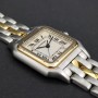 Cartier Panthère 110000R 1 Line Gold Very Good condition steel and gold X151