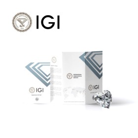 Diamante Certificato IGI 1.29 F VS1 - REP.735530192 LASER INSCRIPTION