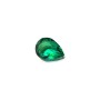 Goutte de topaze verte 6,20 carats 10,04 x 14,93 mm