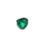 Goutte de topaze verte 8,10 carats 12,00 x 11,10 mm