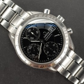 Omega Speedmaster Date Automatic 351350 39mm Bon état acier stahl 70DiamRep