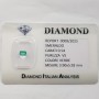 EMERALD CUT SMERALD 0.54 CARAT CERTIFIED in BLISTER