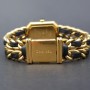 Chanel Première Montre Femme Cuir Plaqué Quartz Taille L Cuir Plaqué Or Premiere H0001 Etat neuf acier XXHK87