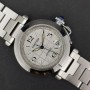 Cartier Pasha C 2324 35mm Good condition stahl steel XXHK63