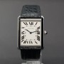 Cartier Tank Solo 3169 With Paper Very Good conditio stahl steel CL33OttAtt