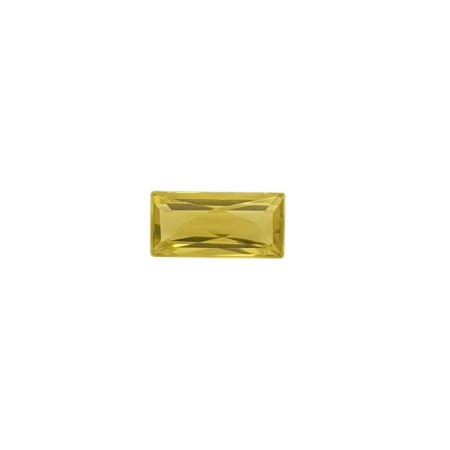 BAGUETTE verte citrine 17.17 carats 10 x 21 mm