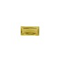 BAGUETTE verte citrine 17.17 carats 10 x 21 mm
