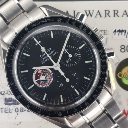 Omega Speedmaster Apollo XV Omega Speedmaster Mission Apollo XV With Card Mint 11BNovAef