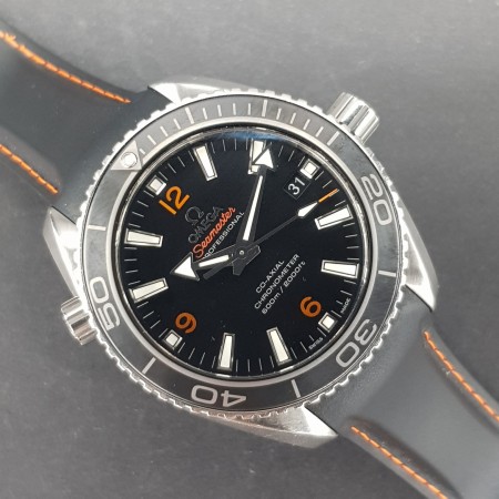Omega Seamaster Planet Ocean 232.32.42.21.01.005 42mm Bon état acier stahl 8BnovBlu