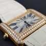 Cartier Tank Divan 2602 38mm Facrory Diamond Full Set Mint condition 18k CV.AF3