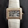 Cartier Tank Divan 2602 38mm Facrory Diamond Full Set Mint condition 18k CV.AF3