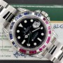 Rolex GMT-Master II 116710LN Lunette Personnalisée et Boîtier Diamant avec Carte CV.Diam