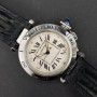 Cartier Pasha W3100255 35mm Mint condition stahl steel 38HHK3