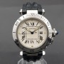 Cartier Pasha W3100255 35mm Mint condition stahl steel 38HHK3