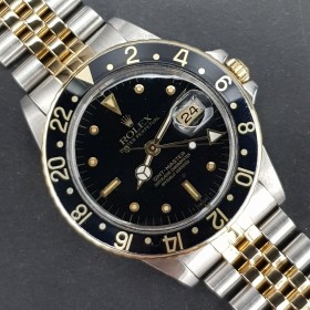 Rolex GMT-Master 16753 16753 40mm Ser6.27xxxx Niple Dial Mint condition Diam1708
