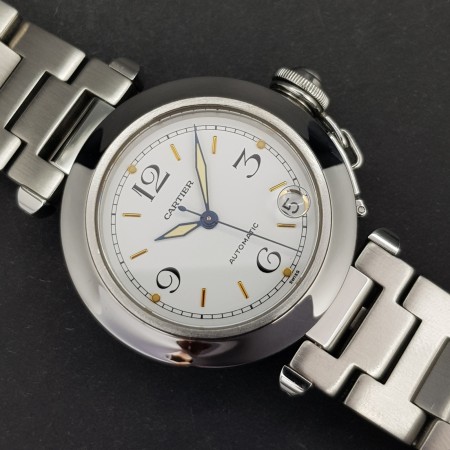 Cartier Pasha C 2324 35mm Très bon état acier 183XXX02Nov25