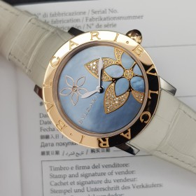 copy of Bulgari Bulgari Bb38ssch BB 38 SS CH 38mm Très bon état acier stahl 10XXX02Nov