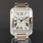 Cartier Tank Anglaise 3511 39.2mm Avec Papier Très Bon état acier/or 493XXX