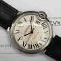 Cartier Ballon Bleu 36mm 3284 36mm With Paper Very Good condition stahl steel 72HHK3