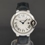 Cartier Ballon Bleu 28mm 3009 28mm With Paper Good condition stahl steel 471Blum02Nov
