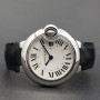 Cartier Ballon Bleu 28mm 3009 28mm With Paper Good condition stahl steel 471Blum02Nov