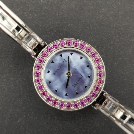 Bulgari B.Zero1 Bz22s BZ 22 S 22mm MOP+custom zaffire Très bon état 50xxx02N