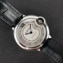 Cartier Ballon Bleu 33mm 3489 33mm Cadran Diamant Bon état acier stahl 496xxx02No