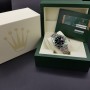 Rolex Submariner Date "Kermit" Stiker Nos 16610LV Full Set RRR Ser.M Nos With Stiker Like New CV.Cir1