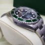 Rolex Submariner Date "Kermit" Stiker Nos 16610LV Full Set RRR Ser.M Nos With Stiker Like New CV.Cir1