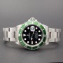 Rolex Submariner Date "Kermit" Stiker Nos 16610LV Full Set RRR Ser.M Nos With Stiker Like New CV.Cir1
