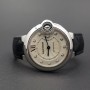 Cartier Ballon Bleu 33mm 3489 33mm Cadran Diamant Bon état acier stahl 473Blum02N
