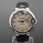 Cartier Ballon Bleu 33mm 3489 33mm Cadran Diamant Bon état acier stahl 473Blum02N