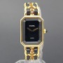 Chanel Première Plated Leather Quartz Ladies Watch Size L Gold Plated Leather Premiere H0001 Smal Size
