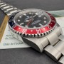 Rolex GMT-Master II Pepsi 16710 Cadran rectangulaire Carte Rolex Bon état Diam1705