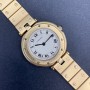 Cartier Santos 8191 Ronde Vendome 27mm 76.5g Gold Good condition Diam1732