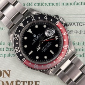 Rolex GMT-Master 16700 Coke With Paper Only Swiss Good condition 21FA01Gen26