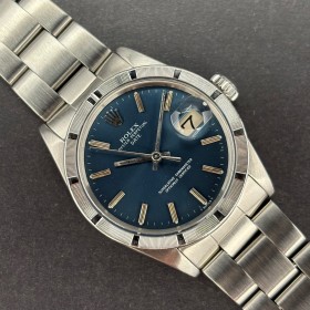 Rolex Oyster Perpetual Date 1501 34mm Bon état acier stahl MRC12Mar