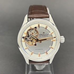 Zenith El Primero Synopsis 03.2170.4613/01.C713 Avec carte Très bon état Clogen383