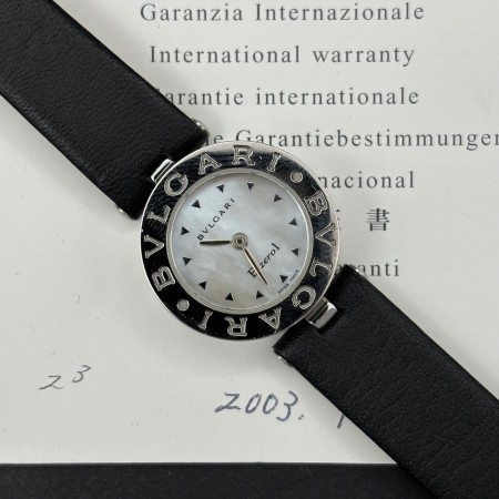 Bulgari B.Zero1 Bz22s Manetta BZ22S 22mm Avec Papier Bon état acier stahl Clogen234