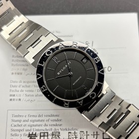 copy of Bulgari Bulgari Bb33ss BB33SS 33mm Full Set Automatic Good condition Clogen273