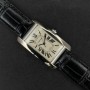 Cartier Tank Américaine 1741 26mm With Paper Mint Condition White Gold 10HKLug