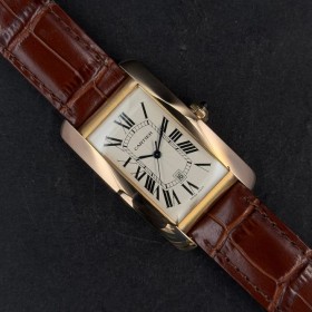 Cartier Tank Américaine W2609156 26mm With Paper Mint Condition Rose Gold 40HKLug