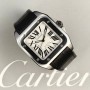 Cartier Santos 100 Xl 2656 38mm With Paper Mint Condition Stahl Steel 18HKAP