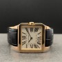 copy of Cartier Santos 100 2878 33mm Avec Papier Mint condition stahl steel 14HKFeb26