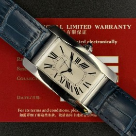 copy of Cartier Tank Américaine 18k 1730 26mm Avec Papier Bon état Or 18k 366XXX02Nov