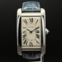 Cartier Tank Américaine WSTA0018 26mm With Card Mint Condition Stahl Steel 4HKLug