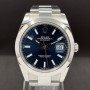 Rolex Datejust 41mm Blu 126300 With New Card Mint condition stahl steel BluSet31