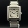 copy of Cartier Tank Française 2302 28mm Medium Size Full set Mint condition Cl334OttAtt